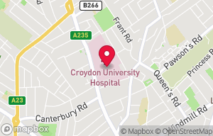 Croydon Health Services Library on the map