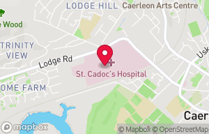 St. Cadoc's Hospital Library on the map