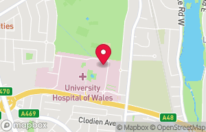 Health Library (Cardiff University) on the map