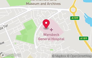 Wansbeck Hospital Library on the map