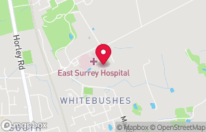 East Surrey Hospital Library and Knowledge Services on the map