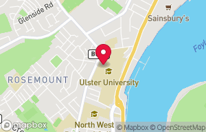 Ulster University Library, Magee on the map