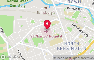 St. Charles' Hospital Library and Knowledge Hub on the map