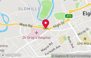Dr Gray's Hospital Library & Knowledge Services on the map